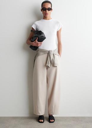 Брюки женские cos barrel-leg trousers / 34