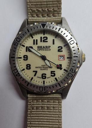 Sharp. кварцевий наручний годинник sharp. ексклюзивний годинник sharp.