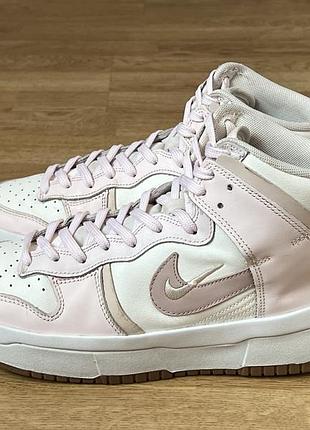 Кожаные кроссовки nike dunk оригинал в отличном состоянии 40 размер