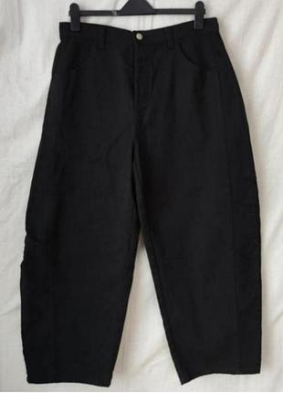 Брюки джинсовые baggy wide leg denim co primark pоз. 48