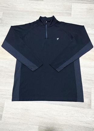 Чоловіча чорна спортивна кофта, розмір xl-xxl.