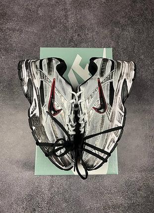 Nike initiator custom grey black red dirty