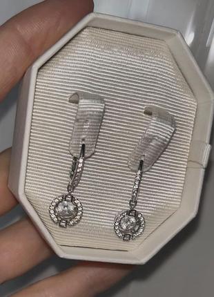 Сережки оригінальні swarovski