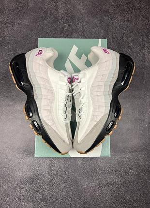 Nike air max 95 white grey black gum