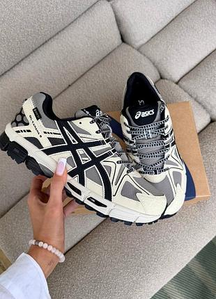 Кросівки asics gel-kahana 8 beige black gore-tex