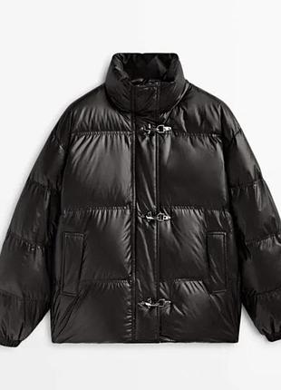 Пухова куртка massimo dutti