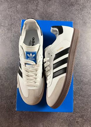 Adidas samba black white 6