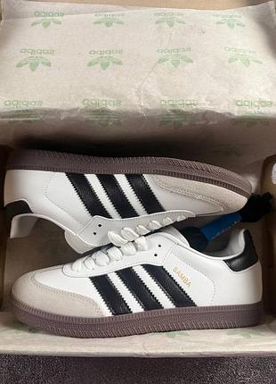 Adidas samba black white 7