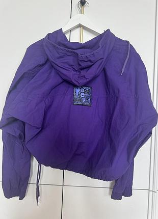 Nike фіолетовий анорак oversize худі