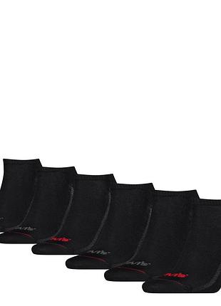 Набір коротких шкарпеток levi's 6 пар