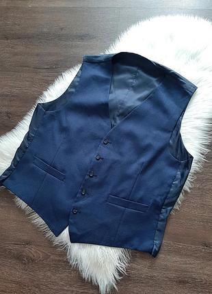 Новая мужская классическая жилетка scott &amp; taylor 50% шерсть, xl-xxl