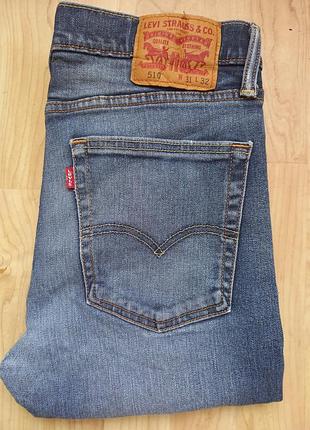 Джинсы мужские levi's 510 skinny fit original