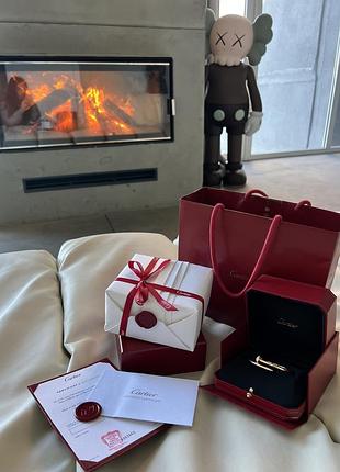 Оригінальне пакування з під браслета cartier картье цвях гвоздь