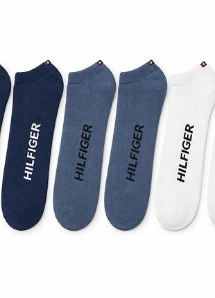 Набор коротких носков tommy hilfiger 6 пар