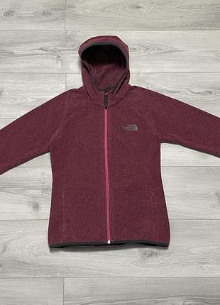 Чудова жіноча фліска the north face  щільненька  розмір: s