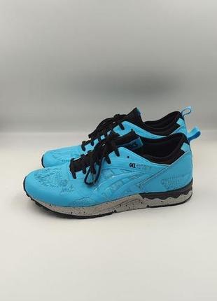 Яркие оригинальные мужские кроссовки asics tiger gel-lyte v ns "aquarium" / размер 41.5 (стелька 26.5 см) унисекс