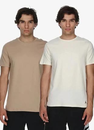 Футболка nike air jordan flight base tee 2-pack