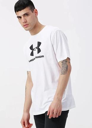 Футболка under armour sportstyle logo