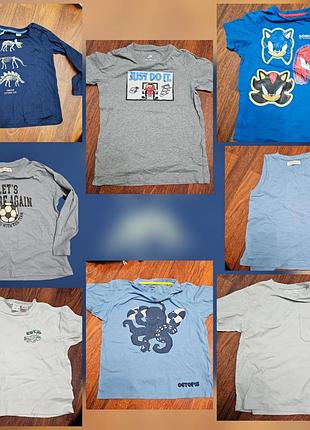 Футболка, водолазка, nike, zara, mango, sinsay на мальчика, рост 120-130 см.
продаю много хороших вещей на мальчика, смотрите мои другие объявления.