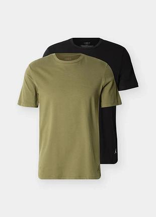 Футболка nike air jordan flight base tee 2-pack