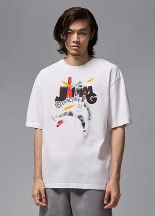 Футболка nike air jordan brand jam 85 ss crew