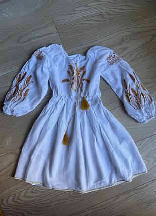 Сукня вишиванка колоски