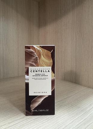 Відновлювальна сироватка skin1004 madagascar centella probio-cica intensive ampoule з пробіотиками 50 мл