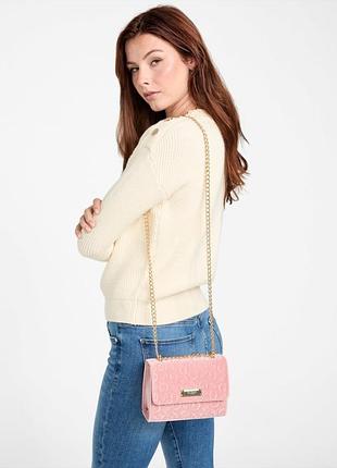 Сумка через плече guess оксамитова