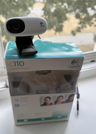 Продам веб-камеру logitech c110