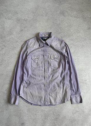 Джинсова рубашка levis розмір м