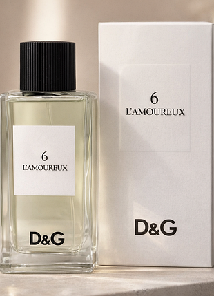 Парфум унісекс dolce&gabbana d&g anthology l’amoureux 6 100 мл дольче габбана №6