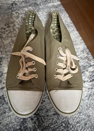 Жіночі зелені кеди george 39-39,5 см