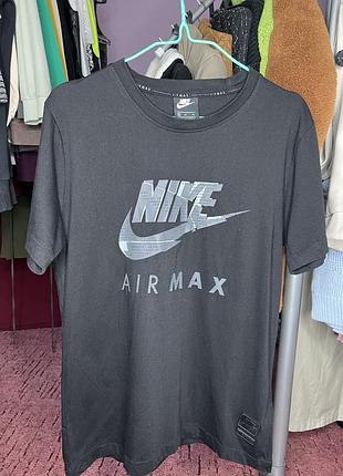 Футболка чоловіча nike airmax з принтом