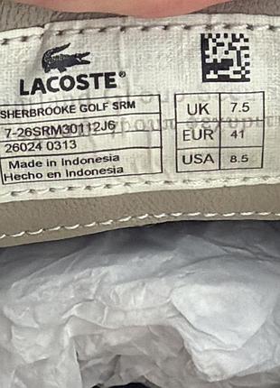Туфлі  lacoste 4