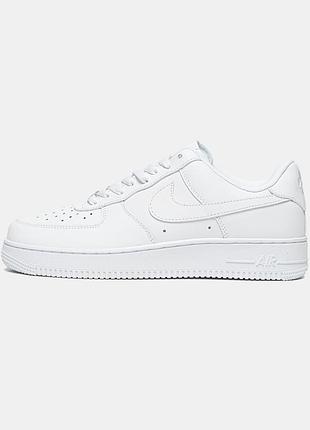 Кросівки nike air force 1 white 🤍