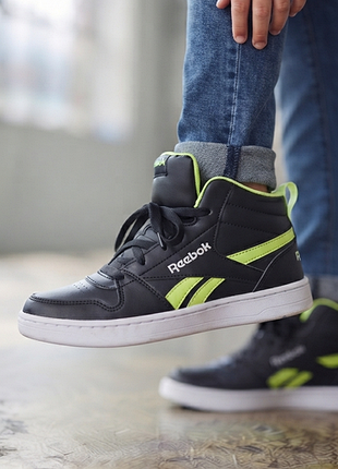 Фирменные кроссовки хайтопы reebok