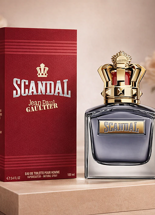 Мужская туалетная вода jean paul gaultier scandal pour homme ван поль виняет скандал