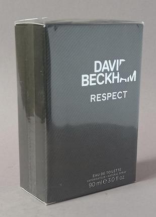 David beckham respect 90 мл для мужчин (оригинал)