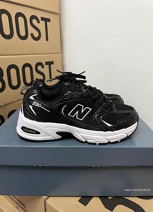 Женские кроссовки new balanсe 530 black white/1212лэнд 530 белые черные 36 37 38 39 40