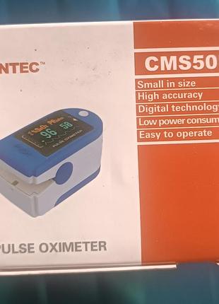 Портативний медичний  прилад — пальцевой пульсоксиметр моделі contec cms50d