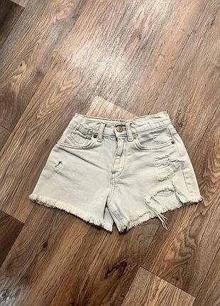 Джинсові шорти zara