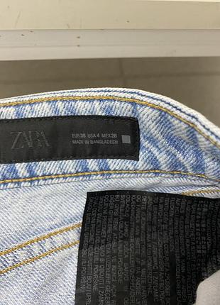 Шорти джинсові zara 38 розмір