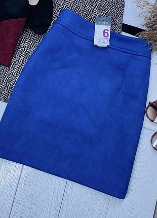Нова замшева спідниця primark xs коротка спідниця по фігурі осіння спідниця