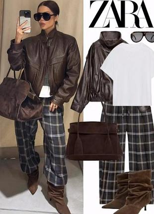 Штани zara, розмір м, з вовною