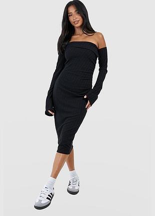 Нова сукня в рубчик boohoo🌿