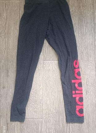 Спортивні легінси лосини adidas (розмір 152-158 см / xs) — оригінал