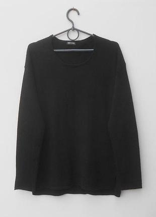 Черный кашемировый свитер премиум бренда gerry weber