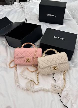 Женская кожаная сумка chanel