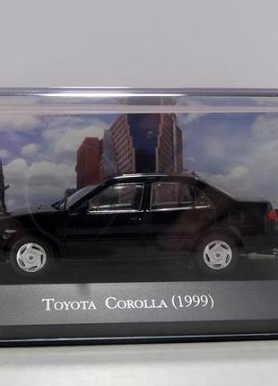 Toyota corolla 1999, grandes autos memorables. 1:43 бокс. тойота 1999