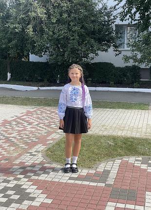 Чорна юбка для дівчинки 152 р